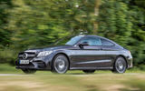 Mercedes-AMG C43 Coupe 2018 road test review on the road left