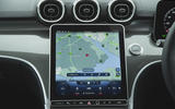 15 Mercedes C class C300e RT 2022 infotainment