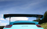 Porsche 911 GT2 RS 2018 road test review spoiler rear