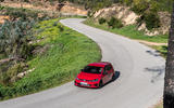 Volkswagen Golf GTI TCR 2019 road test review - cornering front