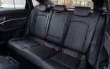 Audi E-tron Sportback 2020 road test review - rear seats Audi E-tron Sportback 2020 road test review - rear seats