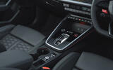 16 Audi RS3 2025 Autocar road test review centre console 16 Audi RS3 2025 Autocar road test review centre console