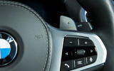 BMW 8 Series Coupé 2019 road test review - paddle shifters