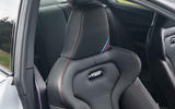 BMW M2 CS 2020 road test review - seat details