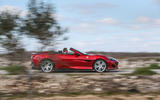 Ferrari Portofino review on the road side