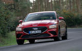 16 Genesis G70 Shooting brake 2021 first drive review on road front 16 Genesis G70 Shooting brake 2021 first drive review on road front
