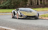 16 lamborghini sian 2021 uk first drive review cornering front 16 lamborghini sian 2021 uk first drive review cornering front