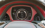 Lexus LS500h 2018 road test review instrument cluster