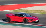 16 McLaren 765LT spider 2021 first drive review cornering front