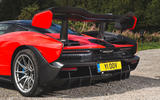 McLaren Senna 2018 road test review - rear end