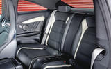 Mercedes-AMG C63 Coupé 2019 road test review - rear seats