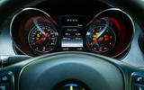 Mercedes-Benz X-Class road test review instrument cluster