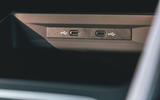 Seat Leon eHybrid 2020 road test review - USB ports