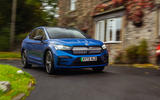 16 Skoda Enyaq iV Coupe vRS FD 2022 corner track 16 Skoda Enyaq iV Coupe vRS FD 2022 corner track