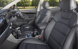 Ssangyong Korando 2019 road test review - front seats