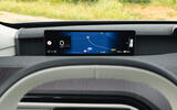 16 Volvo EX60 autocar road test review driver display