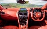 Aston Martin DBS Superleggera 2018 road test review - dashboard