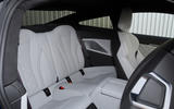 BMW M8 Competition coupe 2020 road test review - rear seats BMW M8 Competition coupe 2020 road test review - rear seats