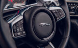 Jaguar F-Type 2020 road test review - steering wheel Jaguar F-Type 2020 road test review - steering wheel