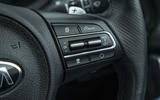 Kia Stinger GT line 2018 review cruise control buttons
