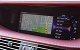 Lexus LS500h 2018 road test review infotainment