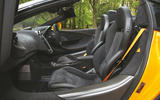 McLaren 600LT Spider 2019 road test review - cabin