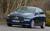Mercedes-Benz B-Class 2019 road test review cornering front