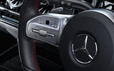 17 Mercedes Benz EQA 2021 road test review steering wheel 17 Mercedes Benz EQA 2021 road test review steering wheel