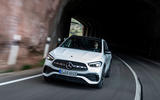 Mercedes-Benz GLA 2020 road test review - cornering Mercedes-Benz GLA 2020 road test review - cornering