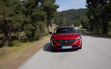 17 Peugeot 308 SW 2021 first drive on road nose 17 Peugeot 308 SW 2021 first drive on road nose