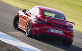 Porsche 718 Cayman GT4 2019 road test review - oppo rear