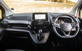 Vauxhall Combo Life 2018 road test review - dashboard