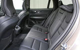 Volvo V60 2018 road test review rear seats