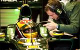 Lotus F1 returns; Vettel fastest