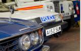 Vintage police cars: Rover P6 3500S