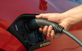 Audi E-tron Sportback 2020 road test review - charging plug Audi E-tron Sportback 2020 road test review - charging plug