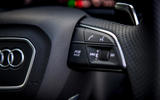 Audi RS Q3 Sportback 2020 road test review - RS mode button