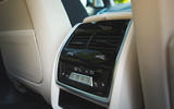 BMW X7 2020 road test review - rear climate controls