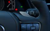 Lexus ES 2019 road test review - paddle shifters
