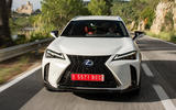 Lexus UX 2019 road test review - on the road nose