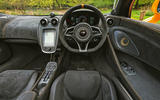 McLaren 600LT Spider 2019 road test review - dashboard