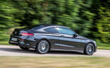 Mercedes-AMG C43 Coupe 2018 road test review on the road profile
