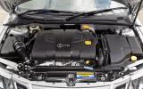 Saab 9-3 Sportwagon engine bay