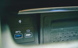 19 Genesis GV80 2021 road test review USB ports 19 Genesis GV80 2021 road test review USB ports