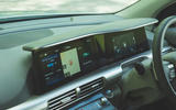 Hyundai Nexo 2019 road test review - infotainment bar