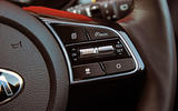 Kia Xceed 2019 road test review - steering wheel