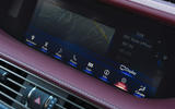 Lexus LS500h 2018 road test review infotainment controls