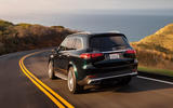 Mercedes-AMG GLS 63 2020 road test review - on the road rear Mercedes-AMG GLS 63 2020 road test review - on the road rear