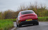 19 Mercedes Benz CLA EV 2026 Autocar road test review rear cornering