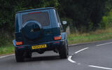 19 Mercedes G500 G Wagen 2024 review rear cornering